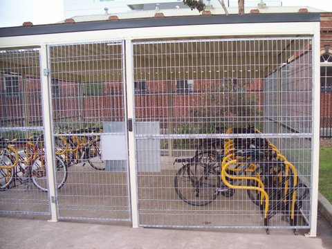 bike cage storage